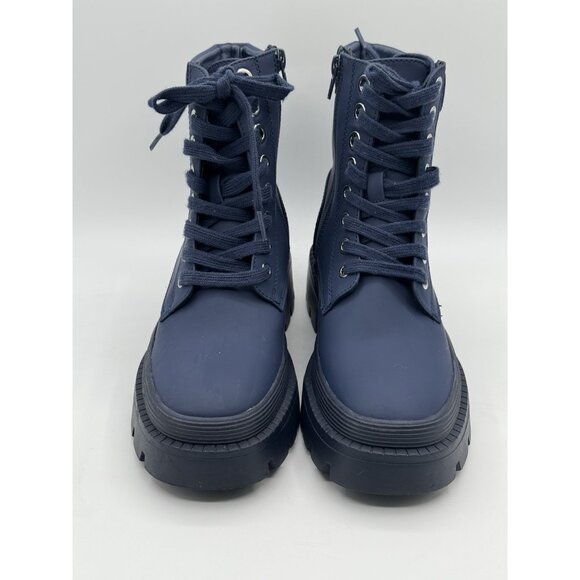 Just fab Boots Woman’s Blue Size 6 - Picture 2 of 11